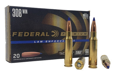 Federal Law Enforcement Tactical TRU 308 Win 168 Gr Tipped Sierra MatchKing | FWGC