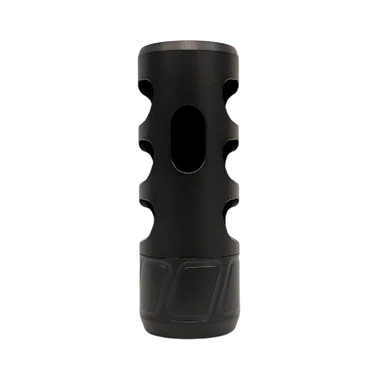 Spearhead Tracker Self Timing Muzzle Brake 3 Port .223/6MM 1/2x28 BLK | FWGC