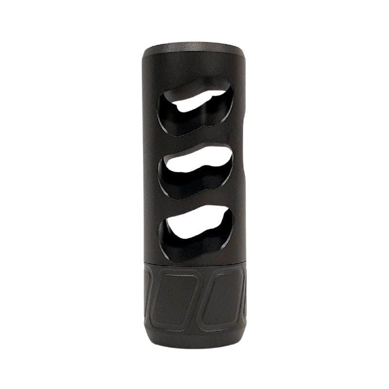 Load image into Gallery viewer, Spearhead Tracker Self Timing Muzzle Brake 3 Port .30CAL M15x1 BLK | FWGC
