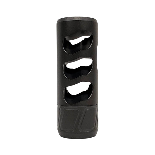 Spearhead Tracker Self Timing Muzzle Brake 3 Port .223/6MM 1/2x28 BLK | FWGC