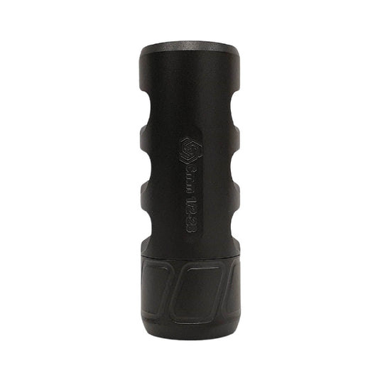 Spearhead Tracker Self Timing Muzzle Brake 3 Port .223/6MM 1/2x28 BLK | FWGC