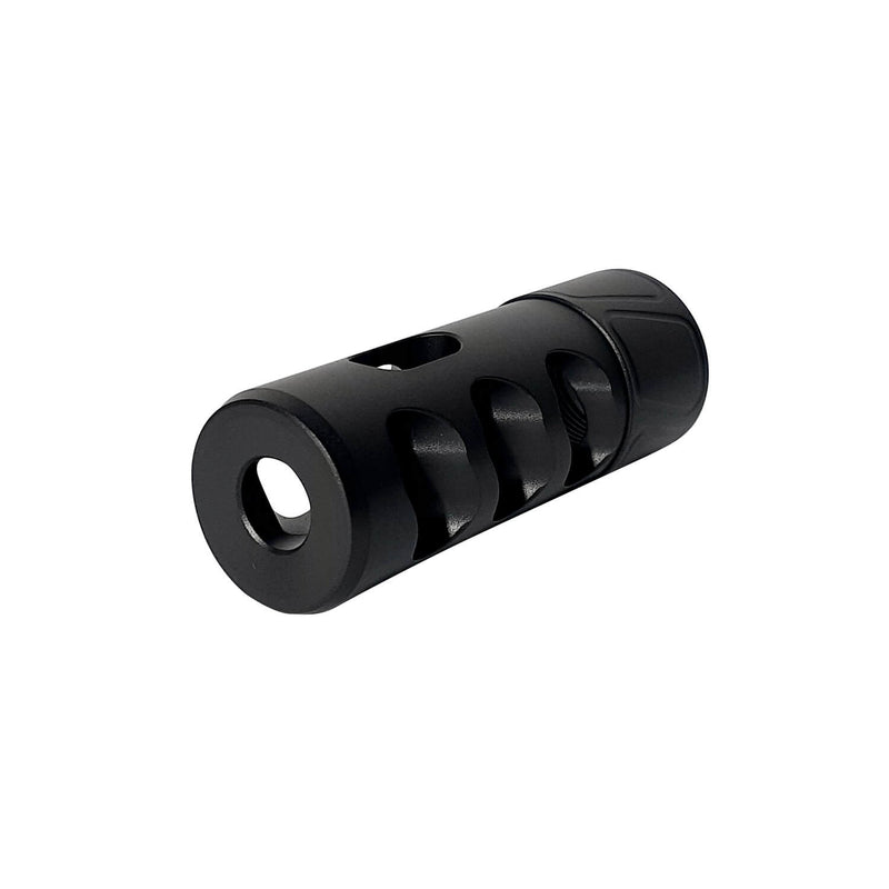 Load image into Gallery viewer, Spearhead Tracker Self Timing Muzzle Brake 3 Port .30CAL M15x1 BLK | FWGC
