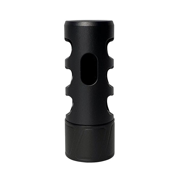 Load image into Gallery viewer, Spearhead Tracker Self Timing Muzzle Brake 3 Port .30CAL M15x1 BLK | FWGC
