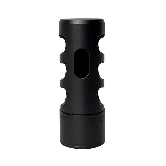 Spearhead Tracker Self Timing Muzzle Brake 3 Port .30CAL M15x1 BLK | FWGC