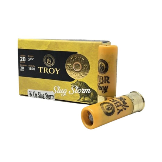 Troy 20 Gauge - Slug Storm  2.75''  3/4 Oz. 1600 FPS | FWGC
