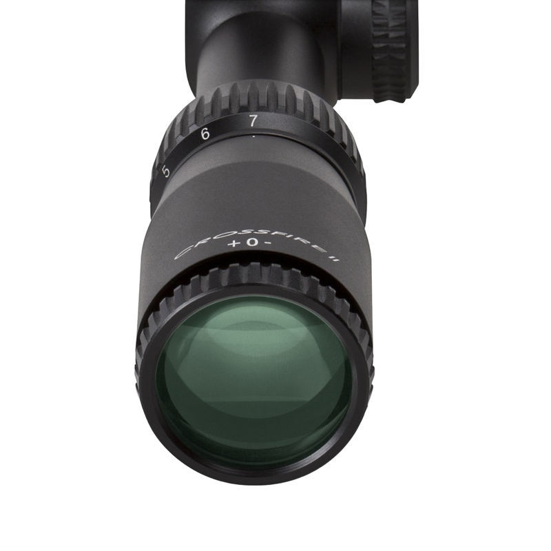 Load image into Gallery viewer, VORTEX CROSSFIRE RIFLESCOP II RIMFIRE 2-7X32 1&quot; | CLOSEUP VIEW | FISHING WORLD GC CANADA
