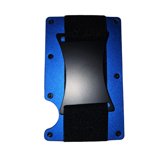 Etch Works Aluminum RFID Wallet - EHr-15 | BLUE | FWGC