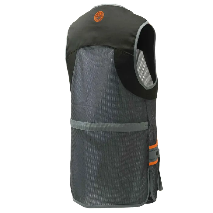 Load image into Gallery viewer, Beretta Full Mesh Shooting Vest – Black &amp; Grey | FWGC
