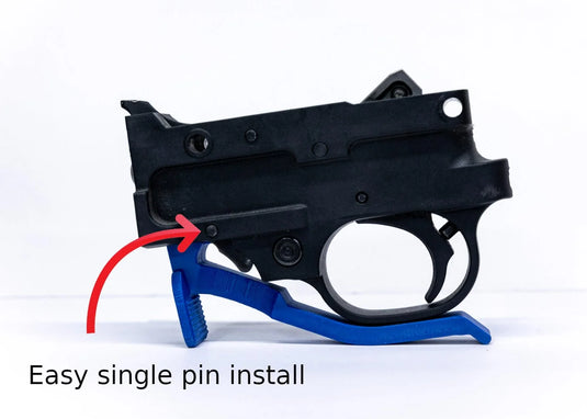 Ruger 10/22 Extended Lever Magazine Release Red | FWGC