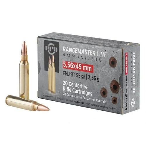 PPU Rangemaster 5.56 55GR FMJBT | FWGC
