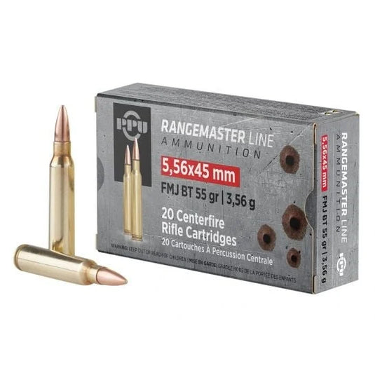 PPU Rangemaster 5.56 55GR FMJBT | FWGC