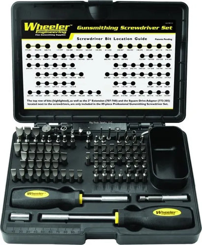 Wheeler 562194 Gunsmithing Kit 89 Piece Deluxe