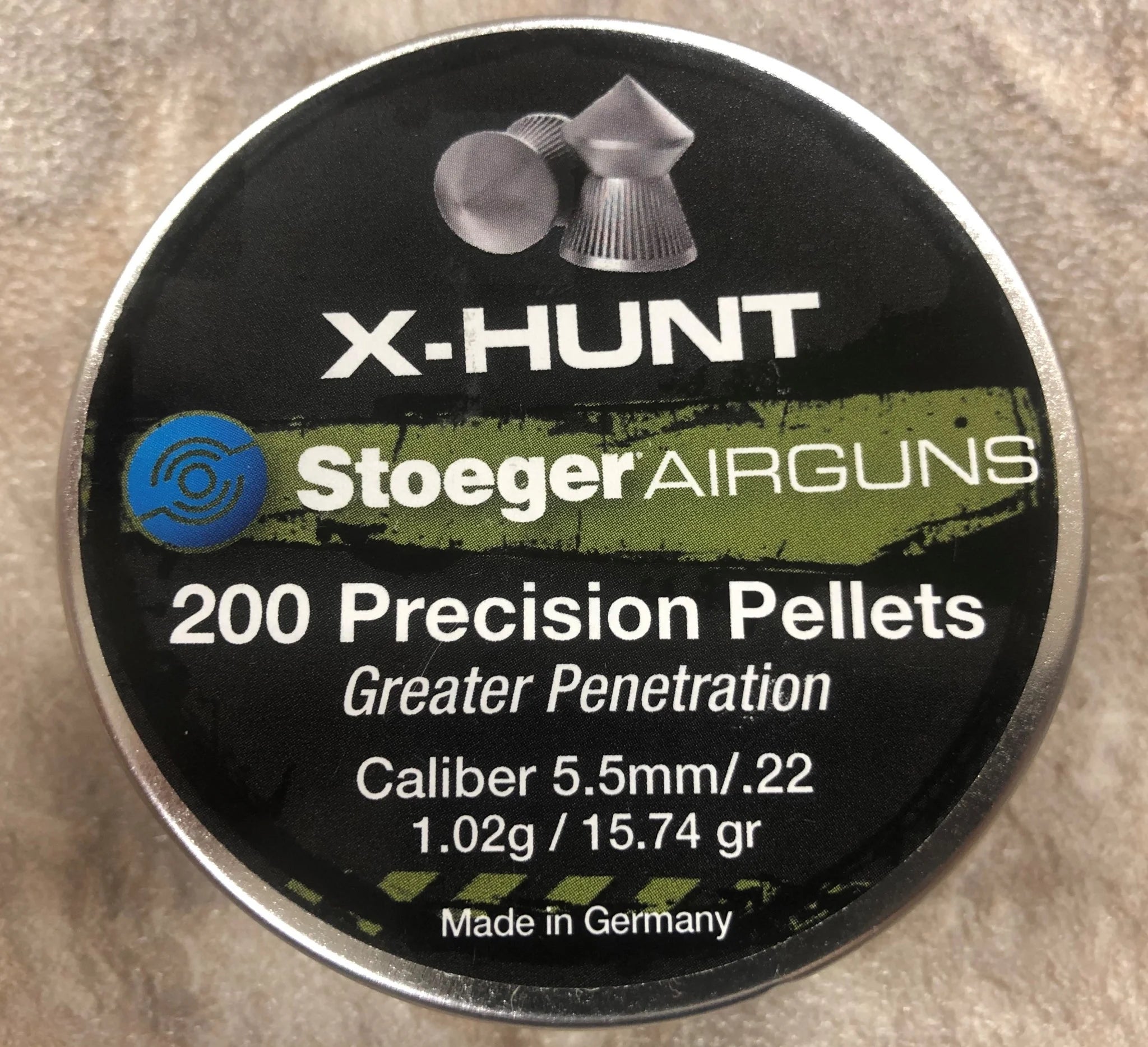 Stoeger X-Hunt Pellets .22 200pk – Fishing World - Hunting