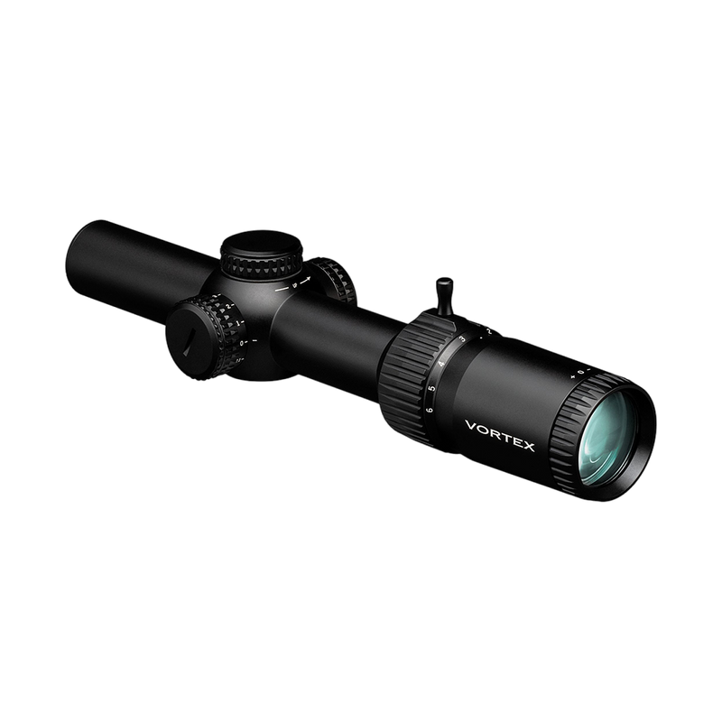 Load image into Gallery viewer, VORTEX STRIKE EAGLE 1-6X24 RIFLESCOPE WITH AR-BDC3 | BACK SIDE | FISHING WORLD GC CANADA
