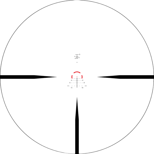 VORTEX STRIKE EAGLE 1-6X24 RIFLESCOPE WITH AR-BDC3 | SCOPE VIEW | FISHING WORLD GC CANADA