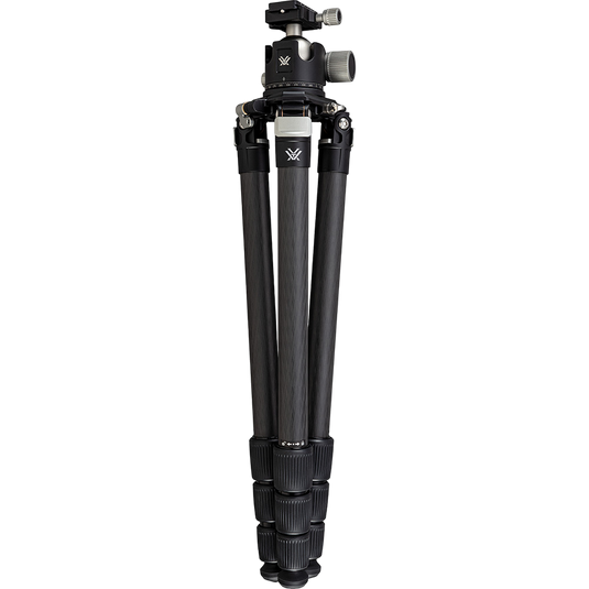 VORTEX RADIAN CARBON TRIPOD KIT WITH BALL HEAD | TRIPOD CLOSED VIEW | FISHING WORLD GC CANADA