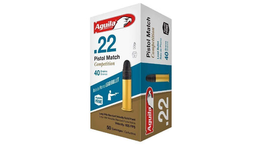 Aguila .22 LR Match Pistol 40gr