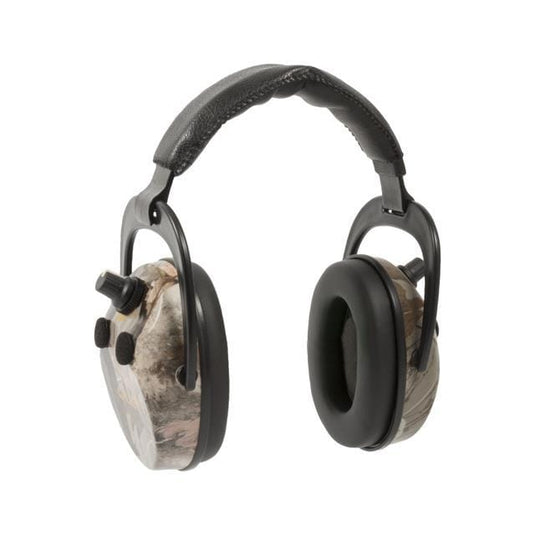 Allen Axion Electronic Lo-Profile Shooting Ear Muff, Camo