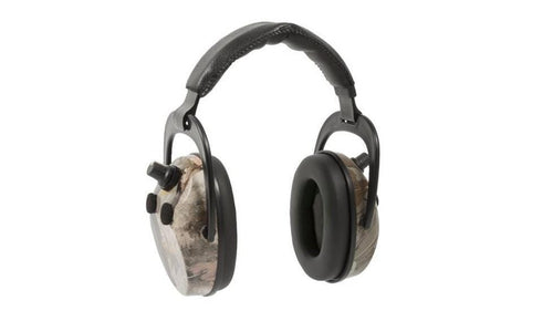 Allen Axion Electronic Lo-Profile Shooting Ear Muff, Camo