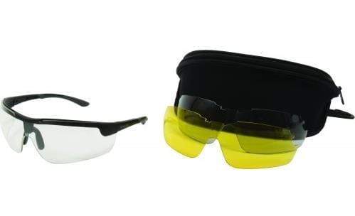 Allen Ion Ballistic Shooting Safety Glasses 3 Lens