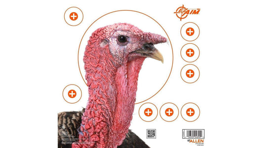 ALLEN EZ-Aim Paper Target Four Color Turkey Patterning | FWGC