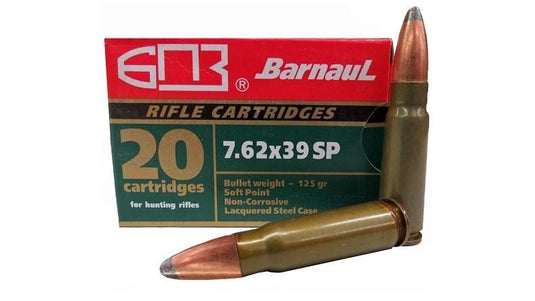 BARNAUL 7.62X39 125gr Soft Point