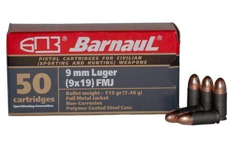 Barnaul 9mm 115gr 50 Round