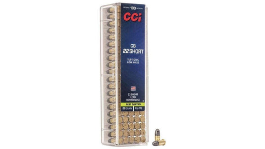 CCI 22 Short CB Sub-Sonic 29gr