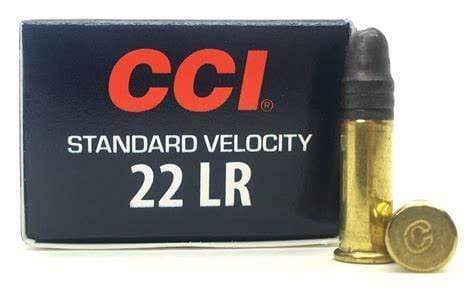 CCI 22LR 40GR Standard Velocity, 500 Rounds