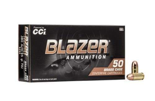 CCI Blazer 380 Auto 95gr. FMJ