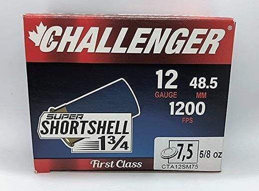 Challenger Shortshell 12GA. 1-3/4in 5/8oz.