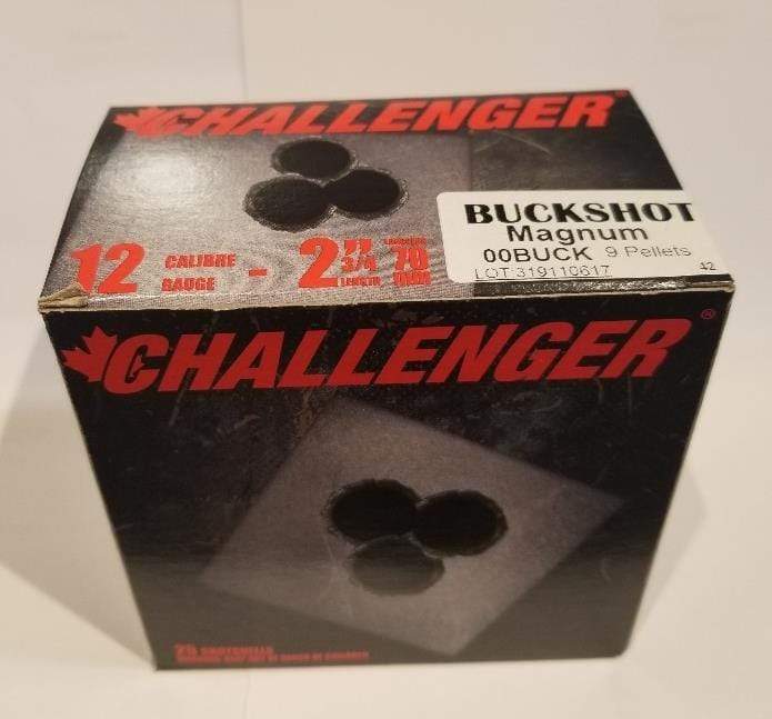 Load image into Gallery viewer, Challenger Tactical 12ga 2 3/4 00 Buckshot Magnum, 25 Rounds
