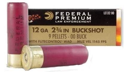 FEDERAL LAW ENFORCEMENT TACTICAL 12GA 2.75" 00 BUCK