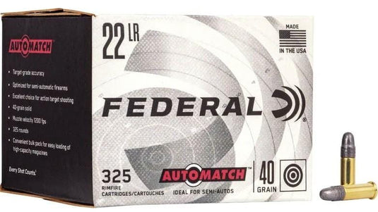 Federal 22LR Automatch Bulk 325rd