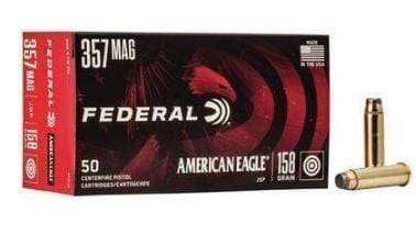 Load image into Gallery viewer, Federal American Eagle 357 Magnum 158 Gr JSP
