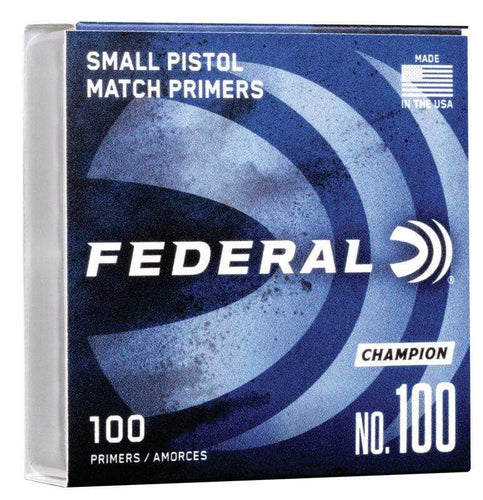 Federal Primers Small Pistol #100 100pcs