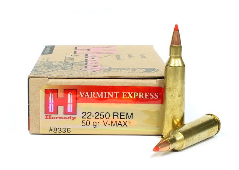 Load image into Gallery viewer, Hornady Varmint Express 22-250 50gr Vmax
