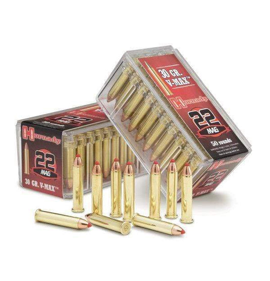 Hornady 22WMR V-Max 30gr