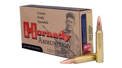 Hornady Match 223 Rem 75gr BTHP