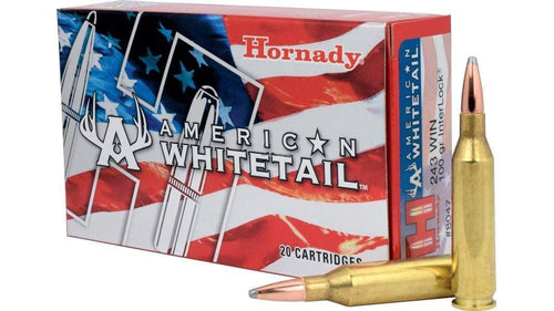 HORNADY AMERICAN WHITETAIL 243 100 GR