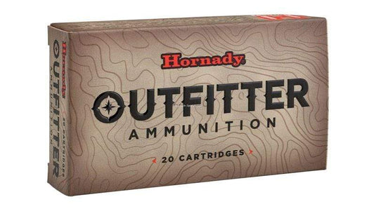 Hornady Outfitter Rifle Ammo 243 Win, 80 Gr, GMX OTF, 20 Rounds