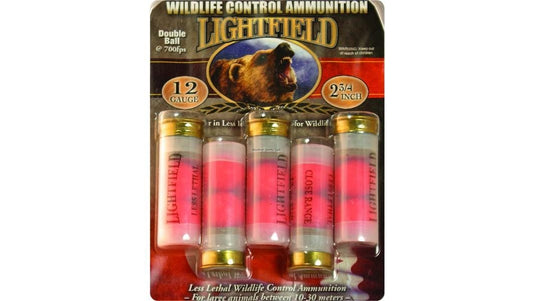 Lightfield CWDB-12 Double Ball Wildlife Control Slugs 12 GA