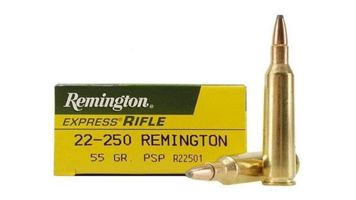 Remington 22-250 55 Grain JHP