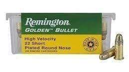 Remington 22 Short Golden Bullet, 100 Rounds