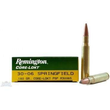 Remington Core-Lokt 30-06 180GR PSP