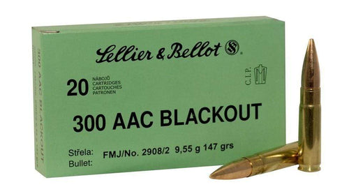 SELLIER & BELLOT TACTICAL 300 AAC BLACKOUT - 20 ROUNDS