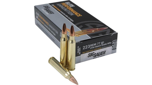 Sig Sauer E223M1-20 Elite Performance Match 223Rem 77gr