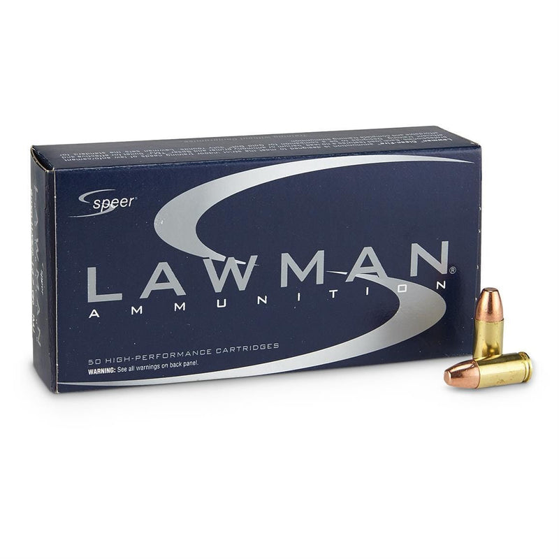 Load image into Gallery viewer, CCI Speer Lawman 9MM 147gr FMJ
