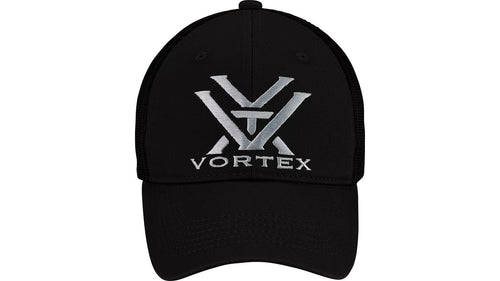 Vortex Cap: Black Logo