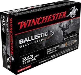 Winchester Ballistic Silvertip 243 Win 95Gr